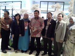 Bapak Sekjen Kemenkes beserta  panitia PIT-  PKFI yang diketuai oleh dr.Aldrin Neilwan, MARS, M.Biomed, MKes, SpAK